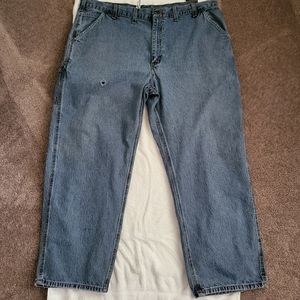 Carhartt relaxed distressed carpenter jeans 44x30